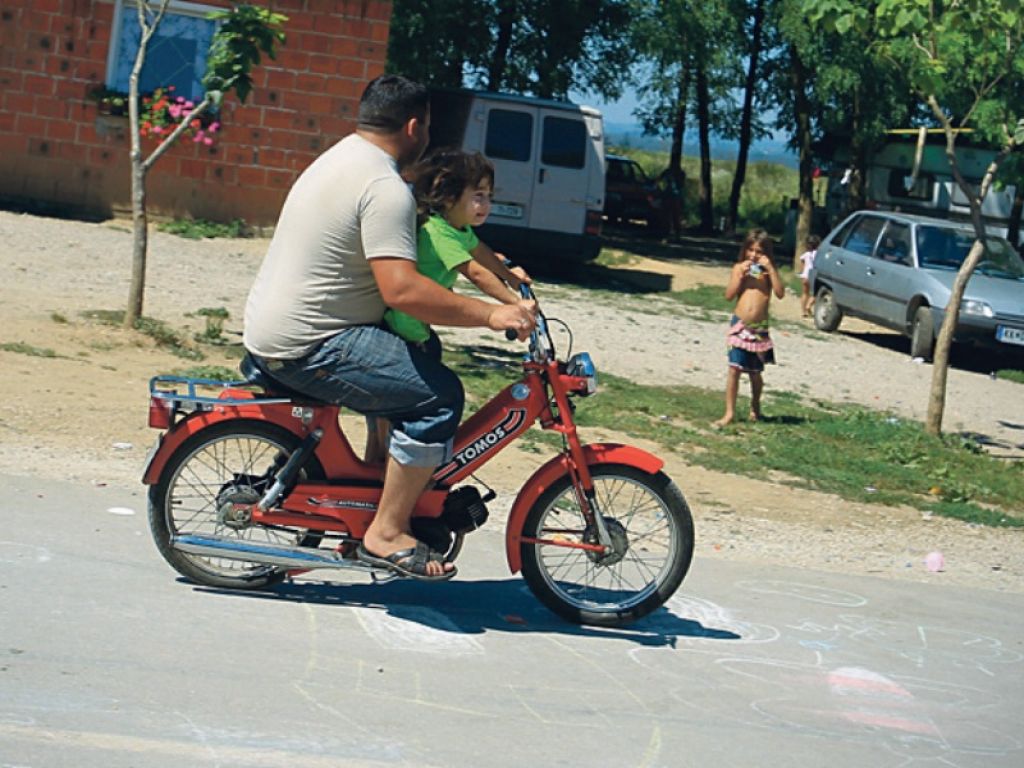 Romi iz zabojnikov  zdaj kradejo papir