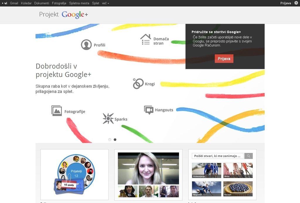 Google+ je nahitreje rastoče družabno omrežje