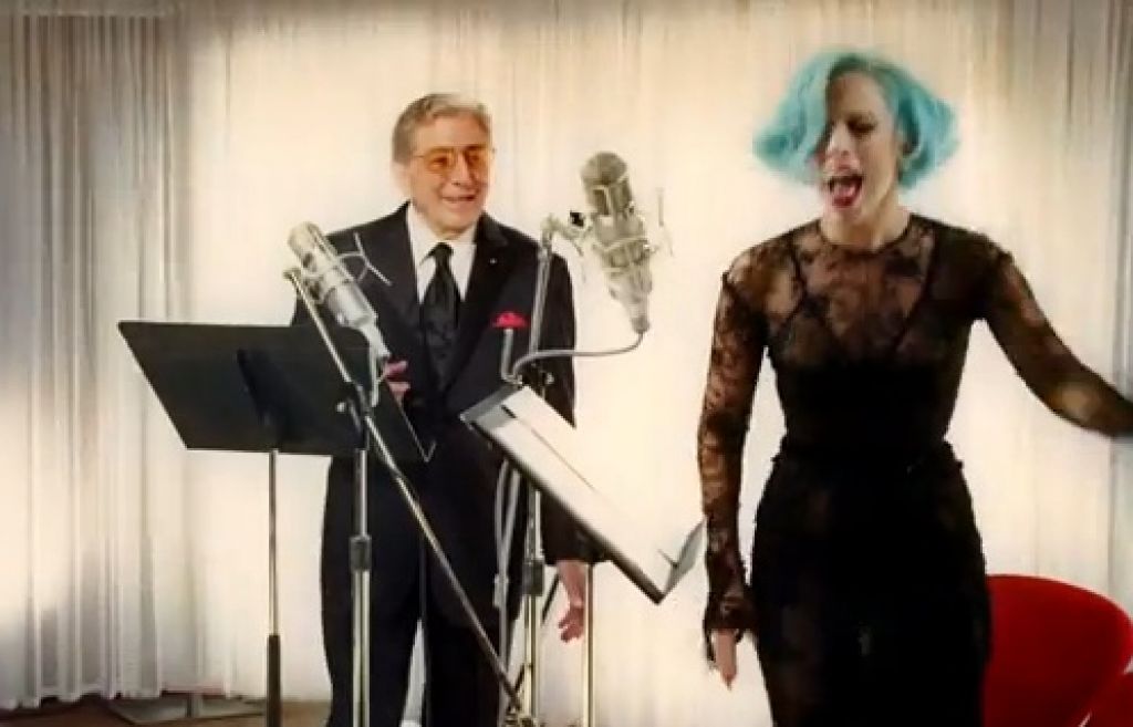 Tony Bennett in Lady Gaga kot brat in sestra