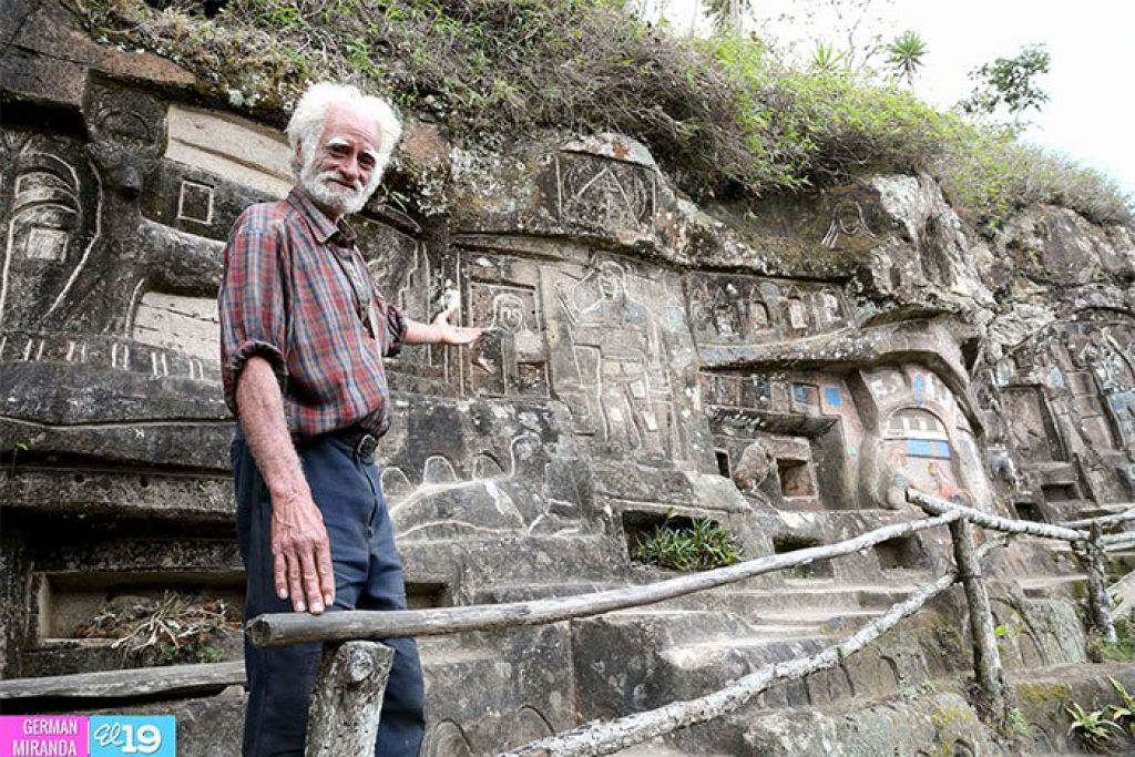 Gorsko steno že 40 let spreminja v umetnino