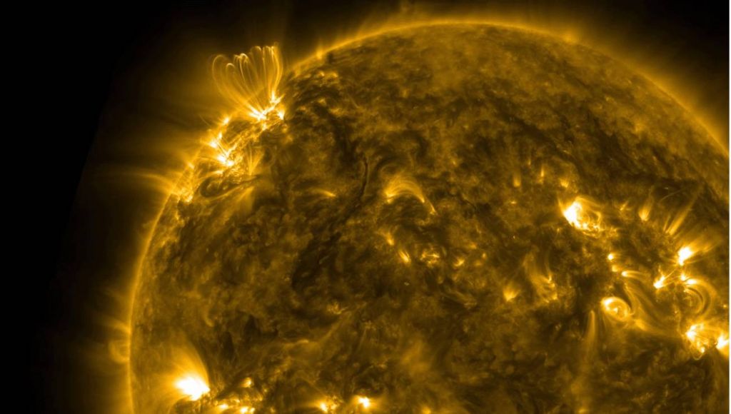 VIDEO: Neverjetni posnetek burnega dogajanja na Soncu